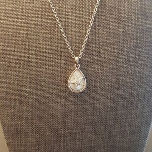 Lia Sophia Sterling Silver Star Necklace